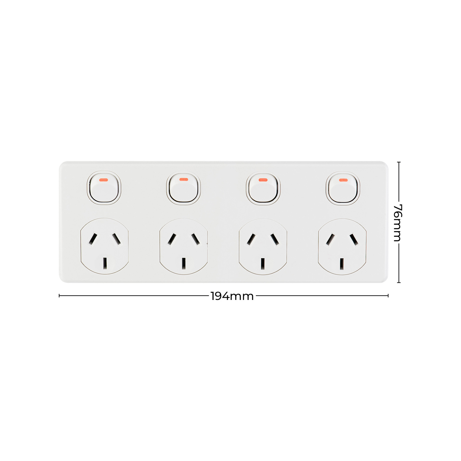 DETA Four Outlet Power Point Bunnings Australia
