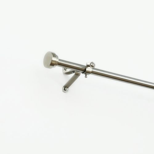Windoware 75-95mm Satin Adjustable Curtain Rod Bracket - 2 Pack ...