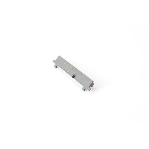 Grates 2 Go Grey Modular Tile Insert Tray End Caps - Bunnings Australia