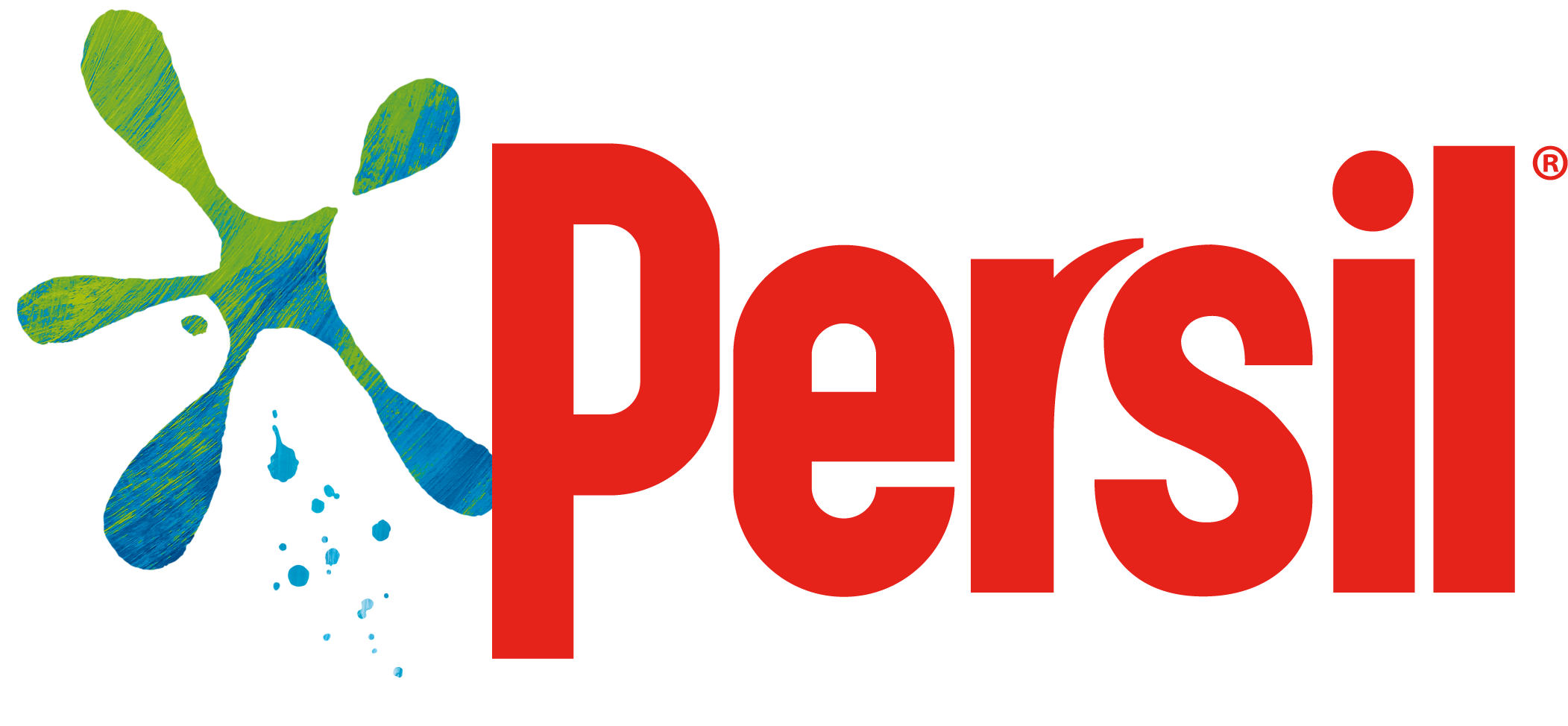 Persil logo in red and green with persil spelled out 