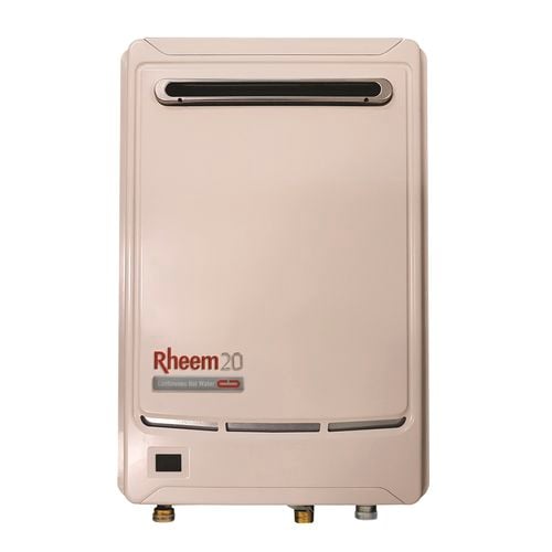 Rheem 20L 50° Natural Continuous Flow Gas Hot Water - Bunnings Australia