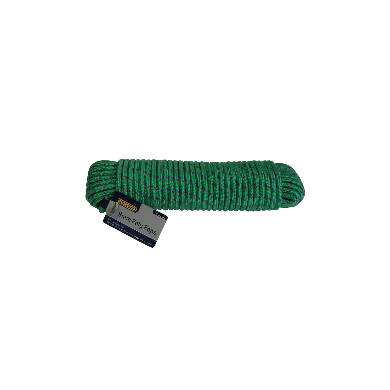 Syneco 9mm x 30m Diamond Braided Polypropylene Rope - Bunnings Australia