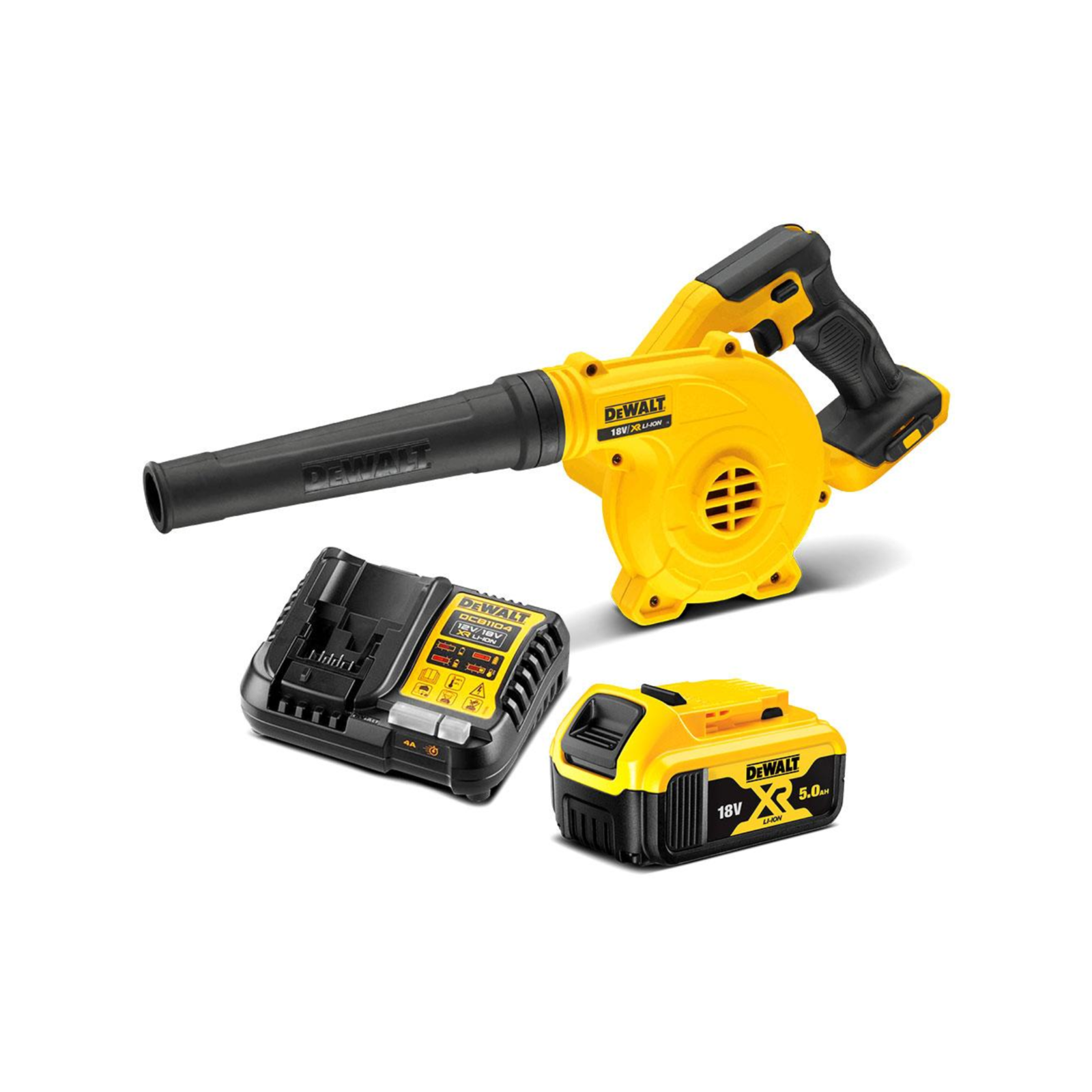 DeWALT 18V Cordless Compact Blower 5.0AH Kit Bunnings Australia