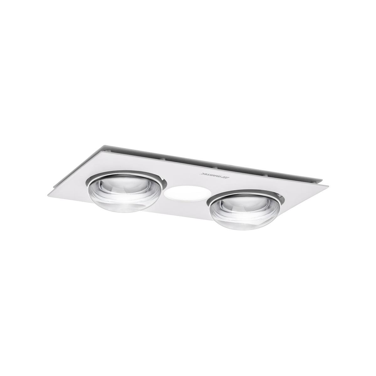 Martec 45W Forme 2 3-in-1 Bathroom Heater, Exhaust Fan And LED - Bunnings  Australia