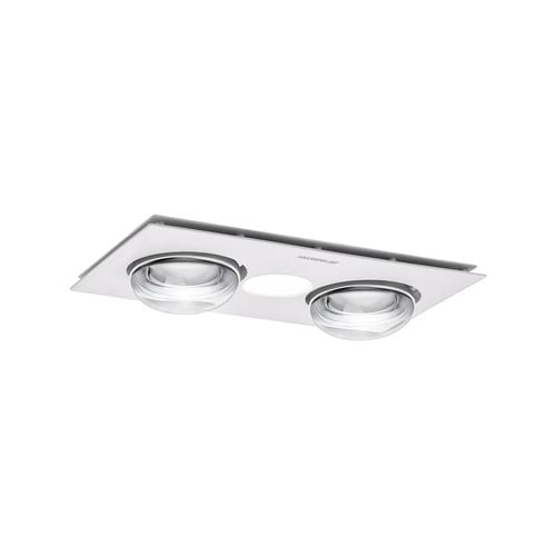 Martec 45W Forme 2 3-in-1 Bathroom Heater, Exhaust Fan And LED - Bunnings  Australia