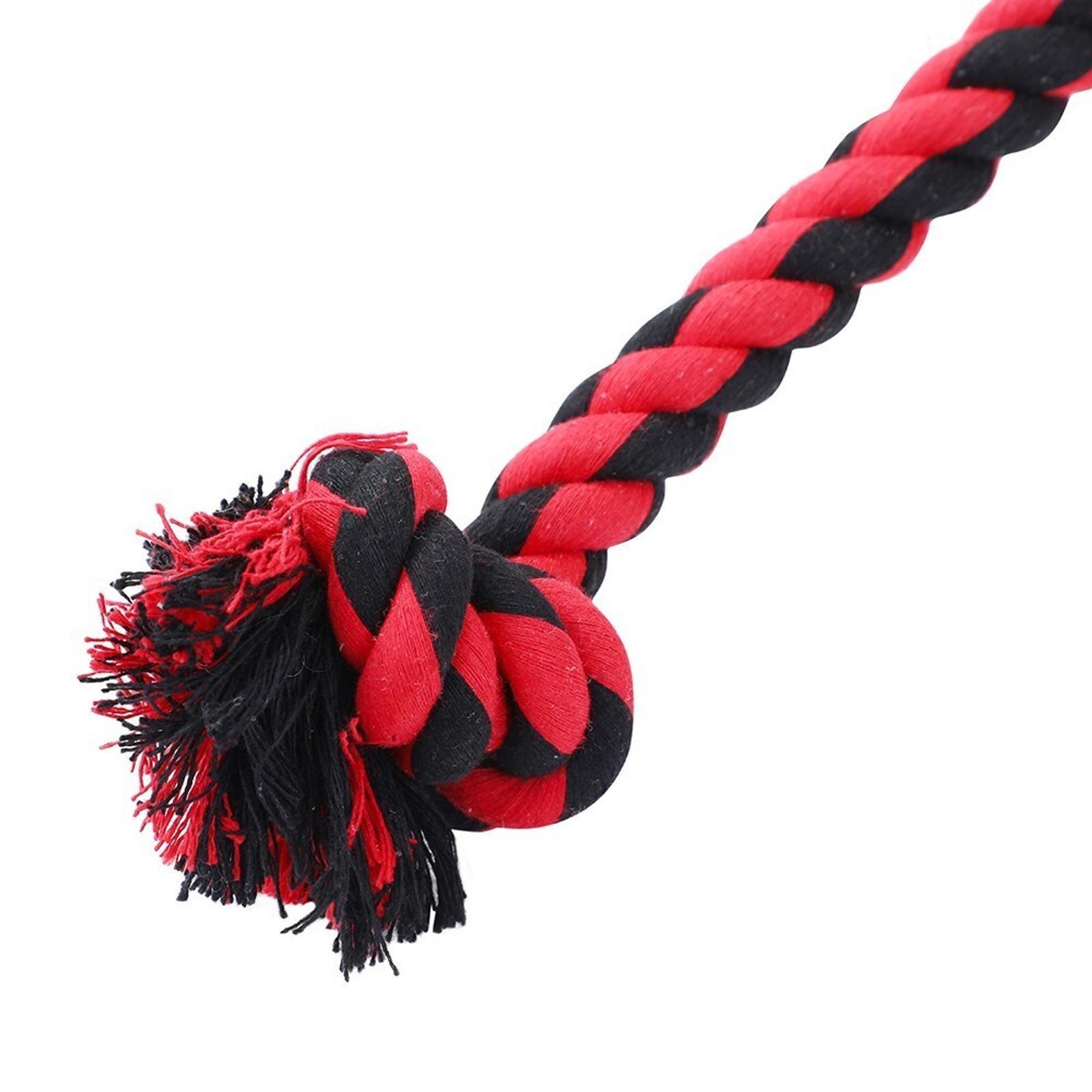 Paws & Claws Footy Oxford Rope Tugger 75X25X20cm - Bunnings Australia