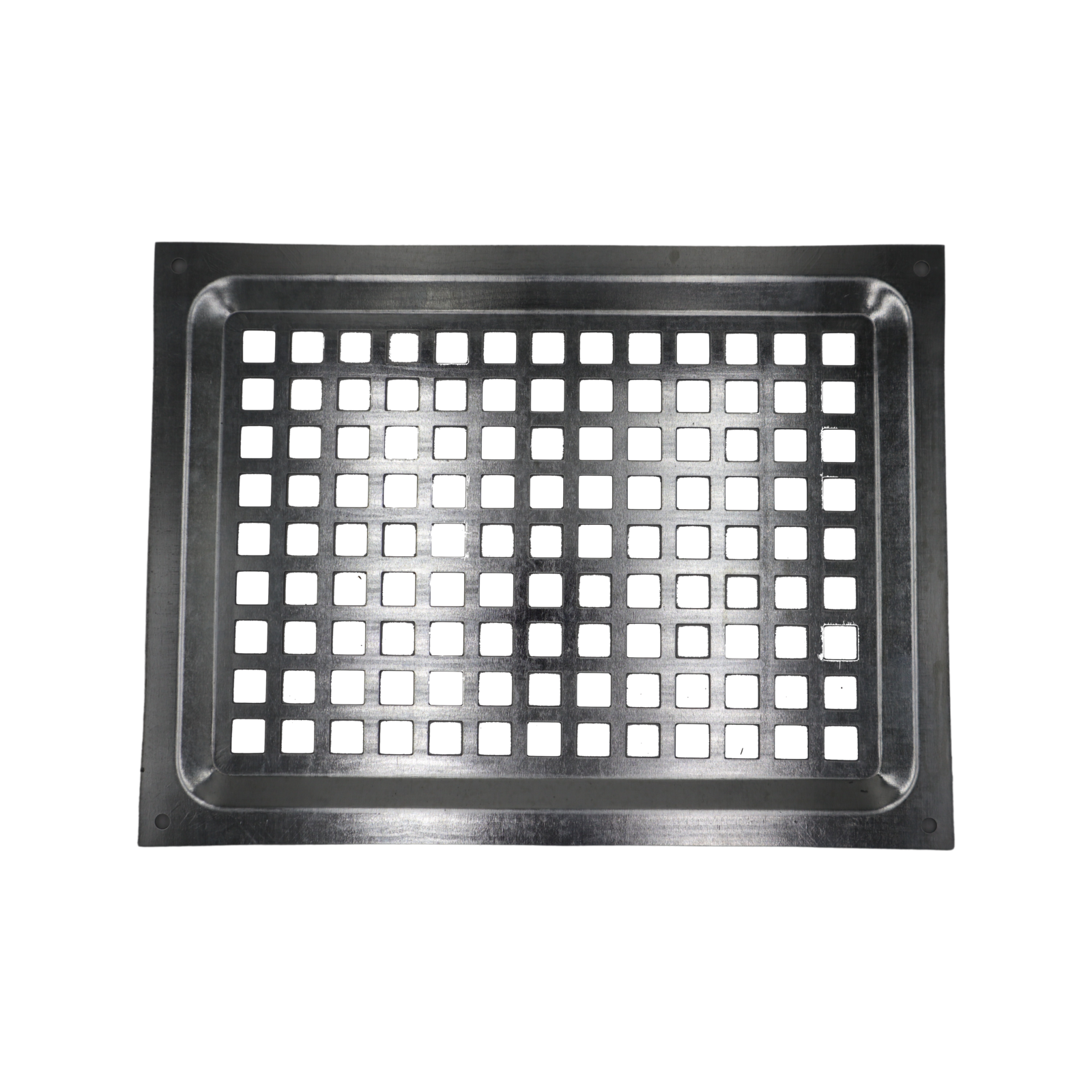 Builders Edge 255 x 200mm Galvanised Flat Faced Brick Vent - Bunnings  Australia