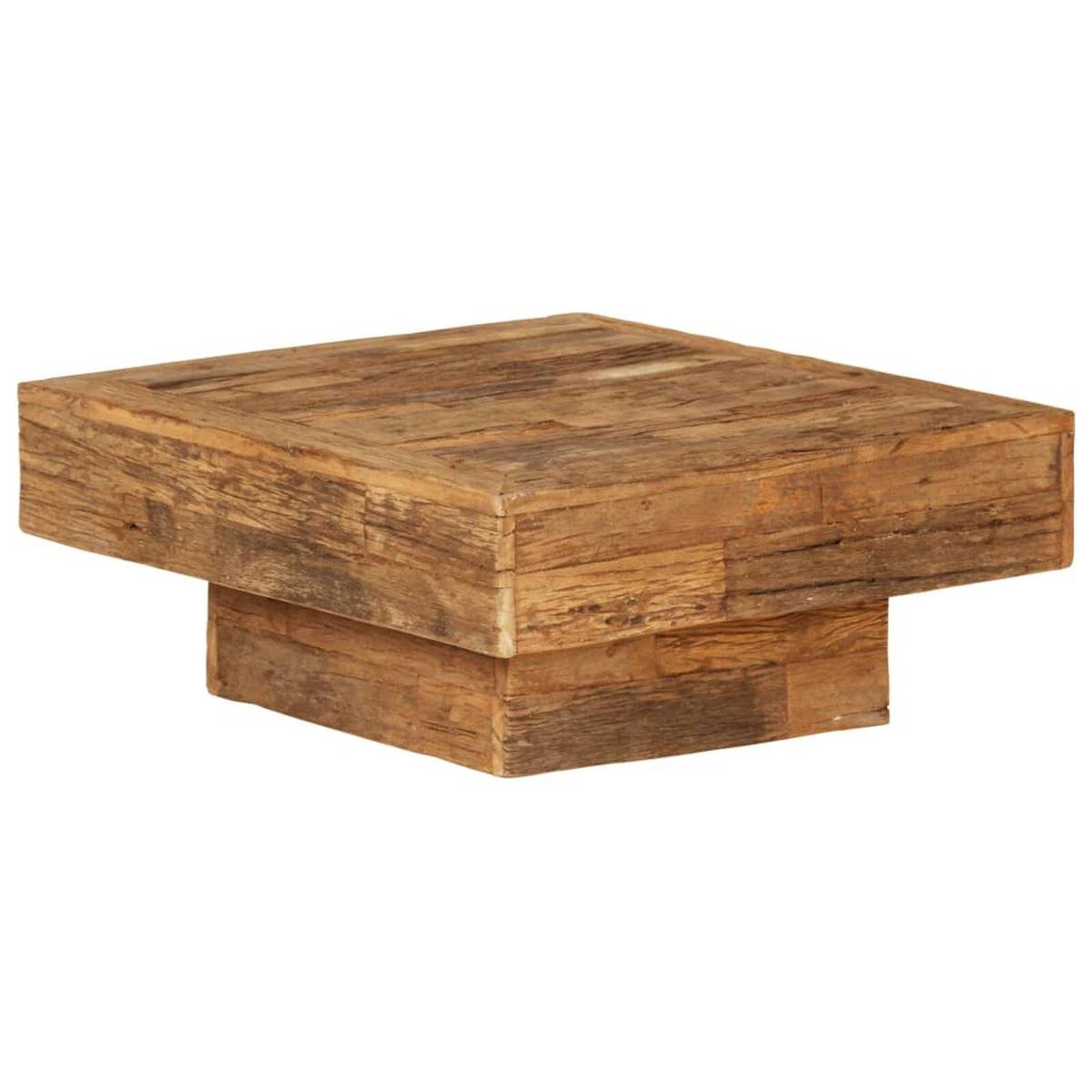 vidaXL Coffee Table Solid Reclaimed Wood 70cm Home Tea Stand Side Couch ...