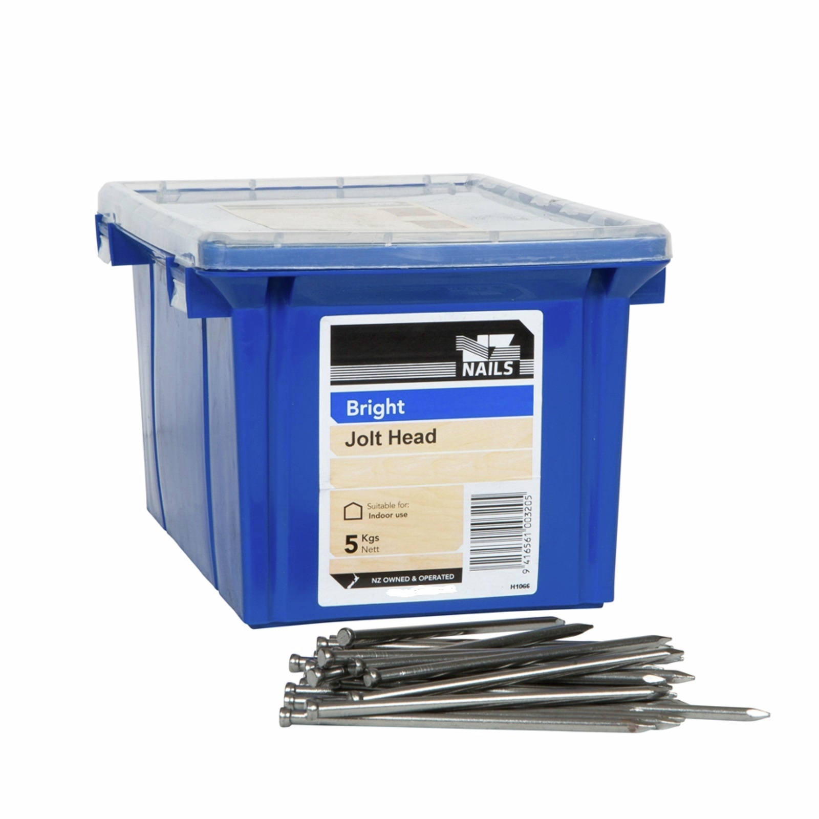 NZ Nails 90 X 3 55mm 5kg Bright Steel Jolt Head Nail Bunnings New Zealand