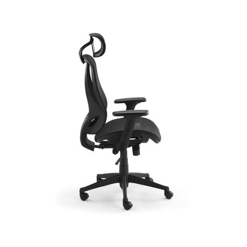 Ergolux EZ9 Ergonomic 122.5cm Mesh Computer Office Chair - Black - Bunnings Australia
