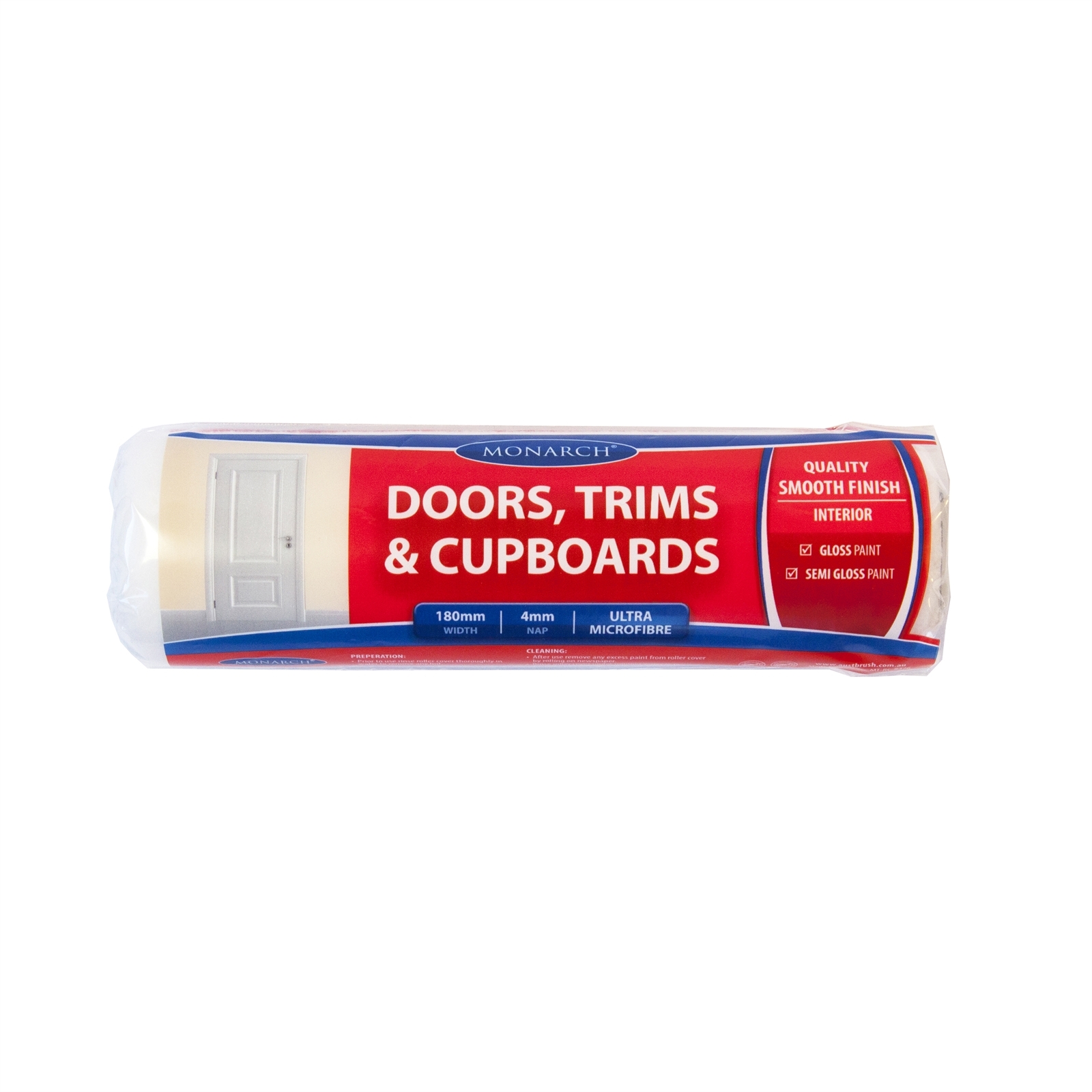 Monarch 180mm Doors Trims And Cupboards Roller Cover Bunnings Australia