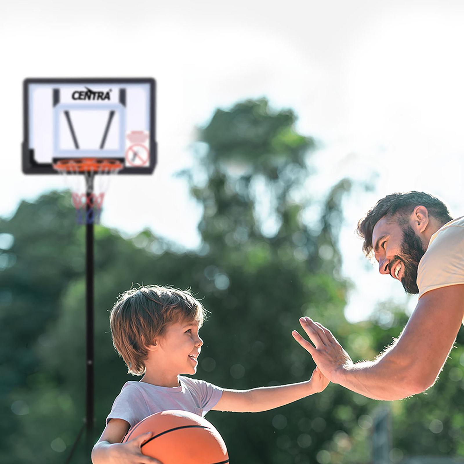 Centra Basketball Hoop Stand Kid Rim Ring System Large Backboard Net ...
