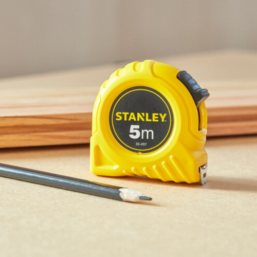 Stanley 5m 19mm Yellow Tape Measure - Bunnings Australia