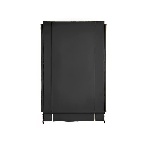 Bistro Blinds 240 x 240cm Charcoal Shade Screen Bunnings Australia