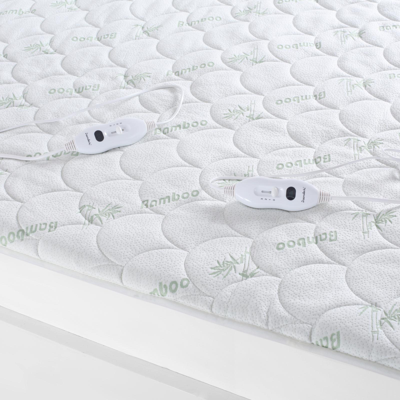Dreamaker Bamboo Quilted Electric Blanket - King Bed - Bunnings Australia