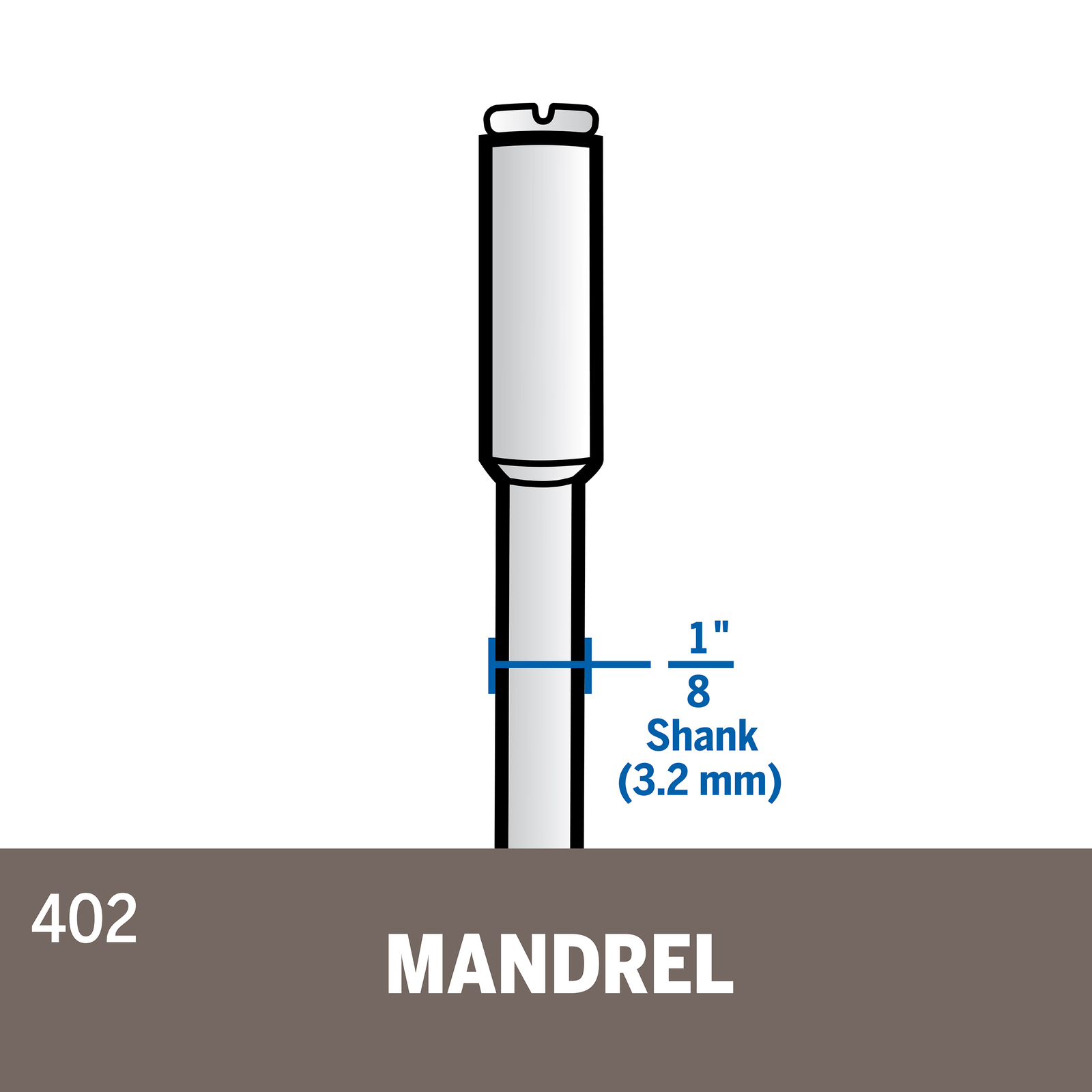 DREMEL 2615E402AE MANDRIL EZ LOCK PARA ACCESORIOS MULTIPLES (OLD  2615E402AC) - Tool Solutions