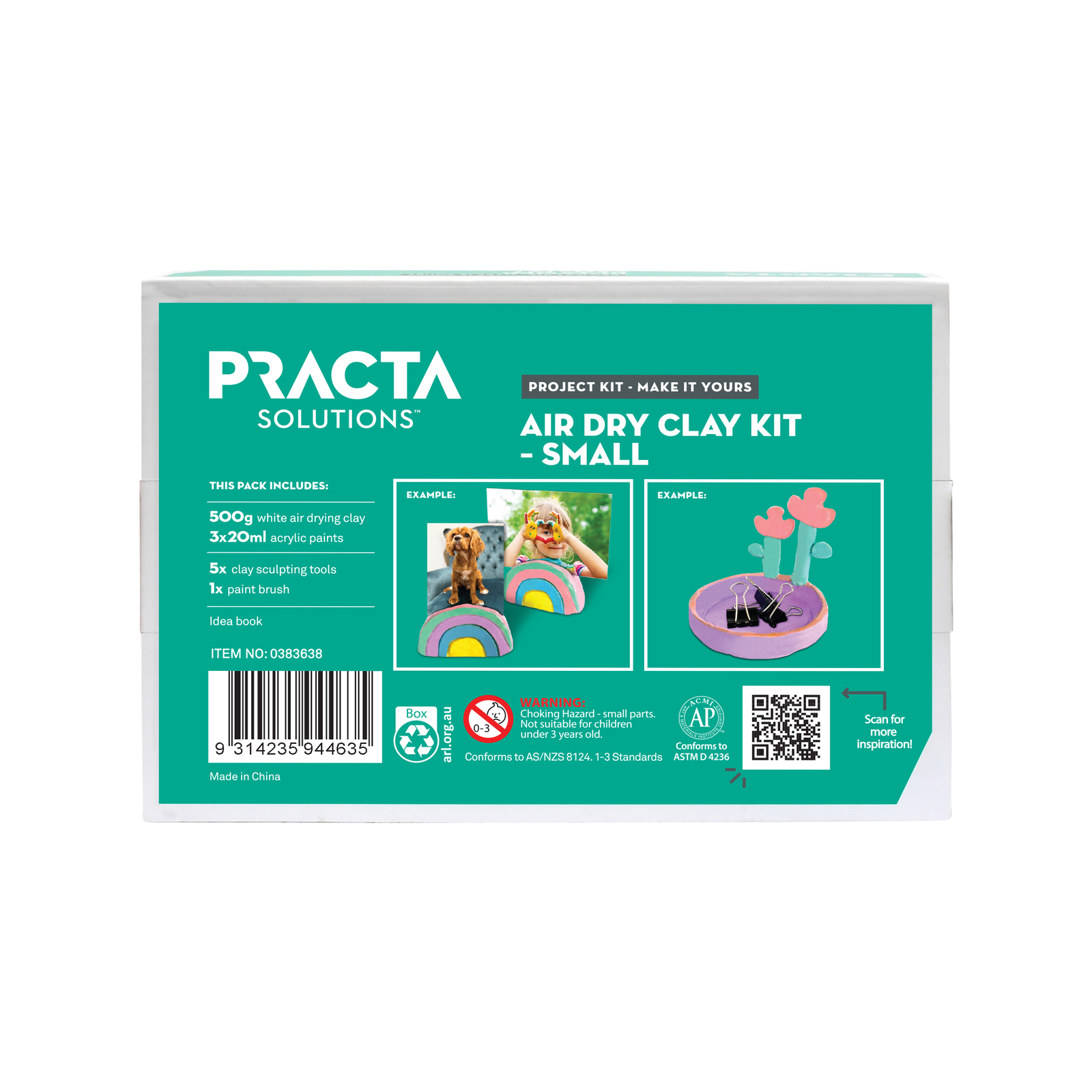 Practa Small Air Drying Clay Project Kit - Bunnings Australia