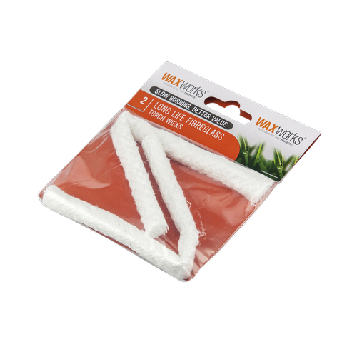 Waxworks 22cm Fibreglass Torch Wick - 2 Pack - Bunnings Australia