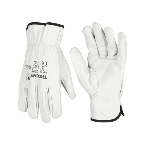 Trojan Extra Large Leather Riggers Gloves - Bunnings New Zealand