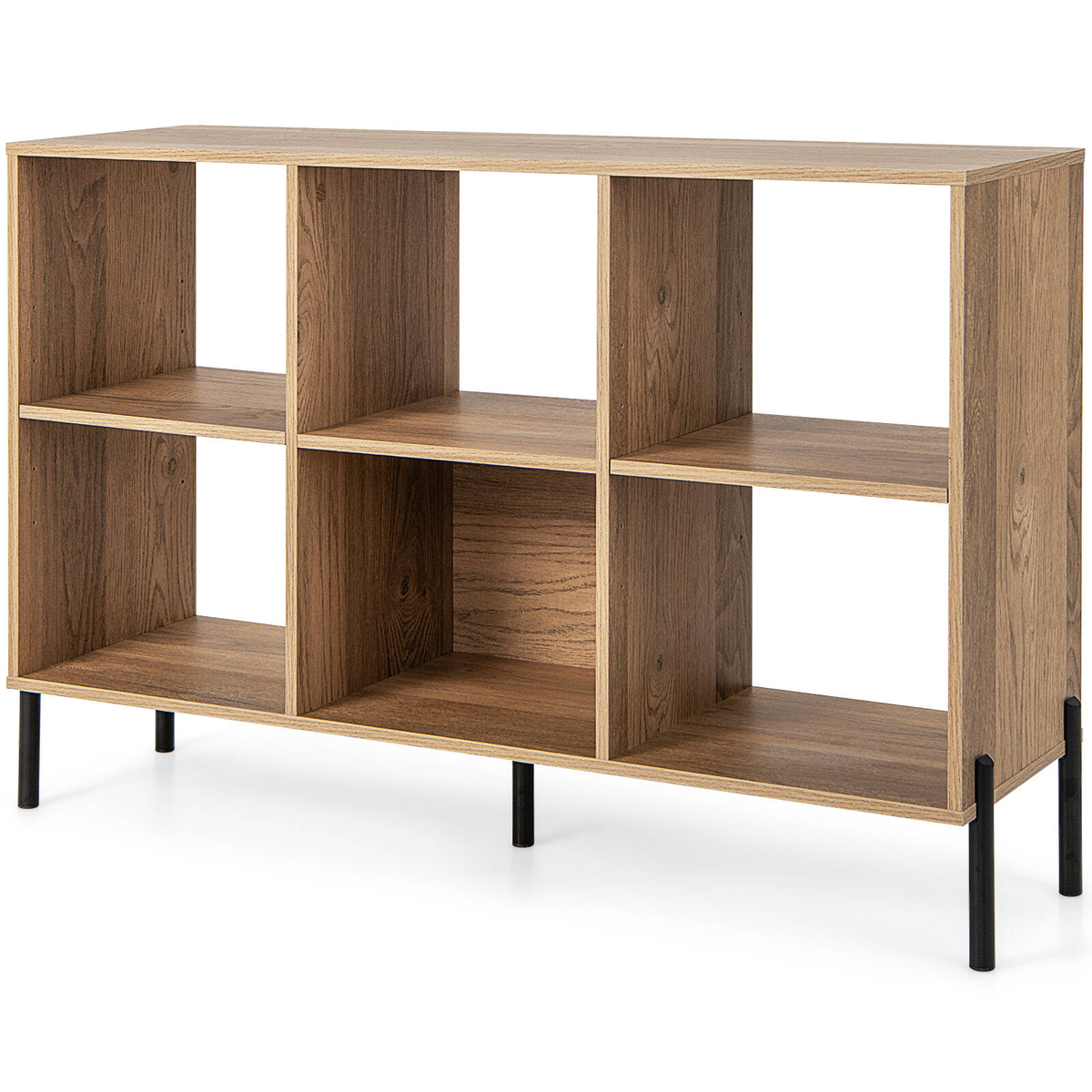 Costway 6 Cube Display Cabinet-Natural - Bunnings Australia