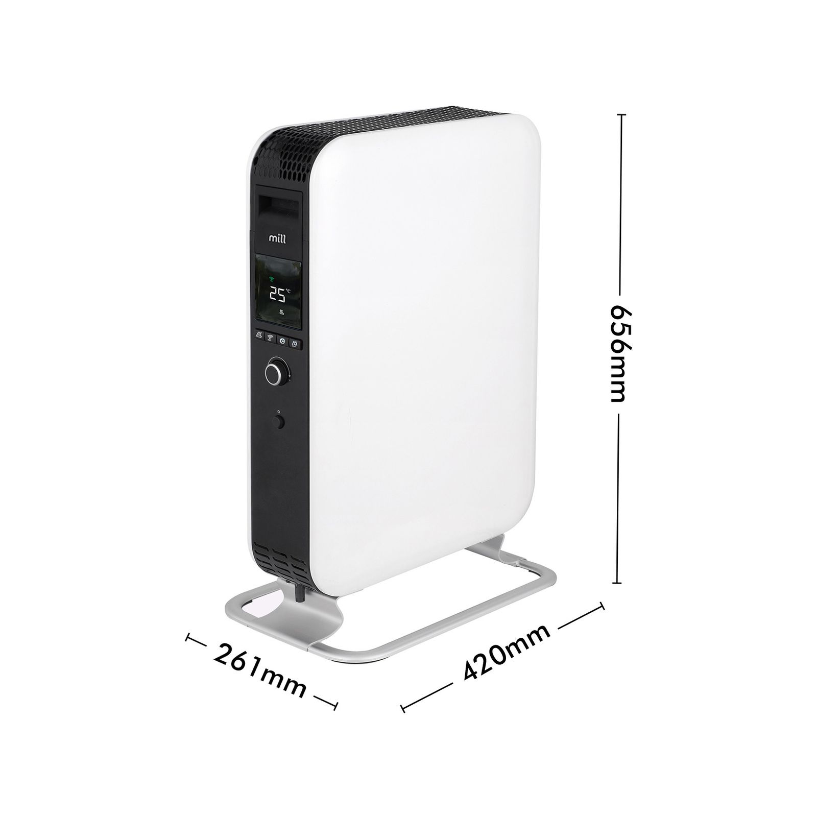 Mill 2000W Smart Wi-Fi Gentle Air Oil Heater - Bunnings Australia