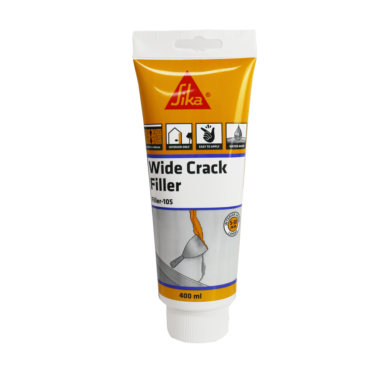 Sika 400ml Grey Filler-105 Wide Crack Filler - Bunnings Australia