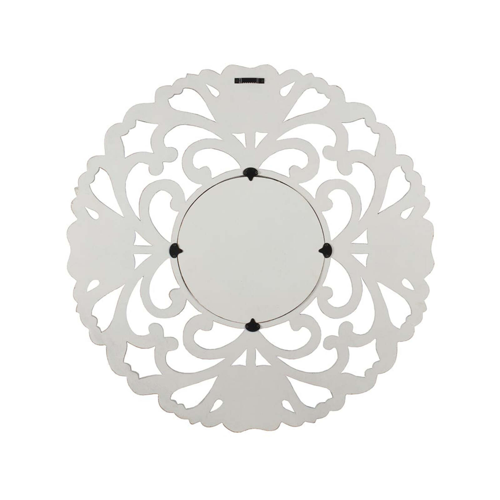 76.5cm Carved Round Wall Mirror - Bunnings Australia