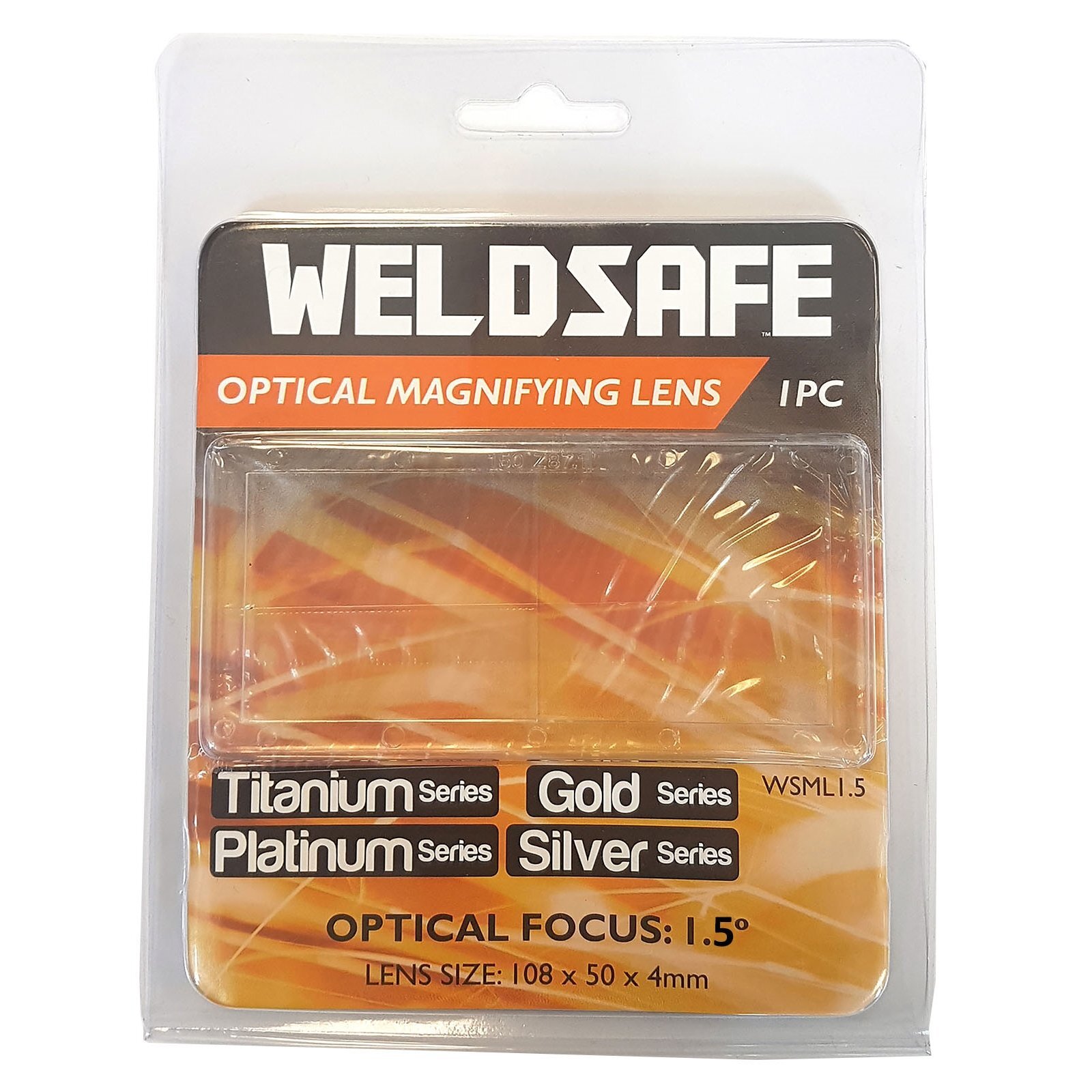 Weldsafe 1.5 Degree Welding Helmet Magnifying Lens - Bunnings New Zealand