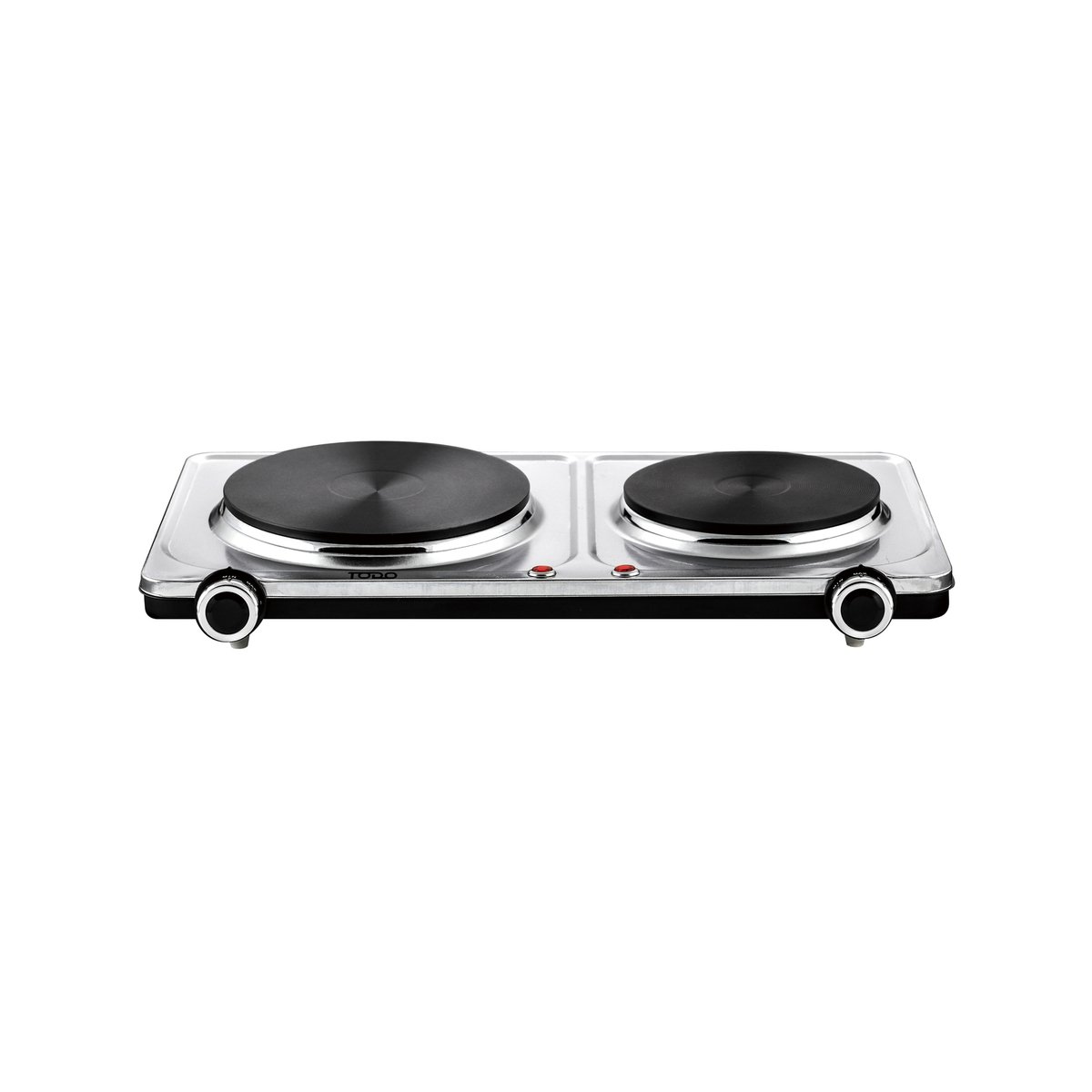 TODO 2250W Twin Hotplate Electric Cooktop Stainless Steel - Bunnings  Australia