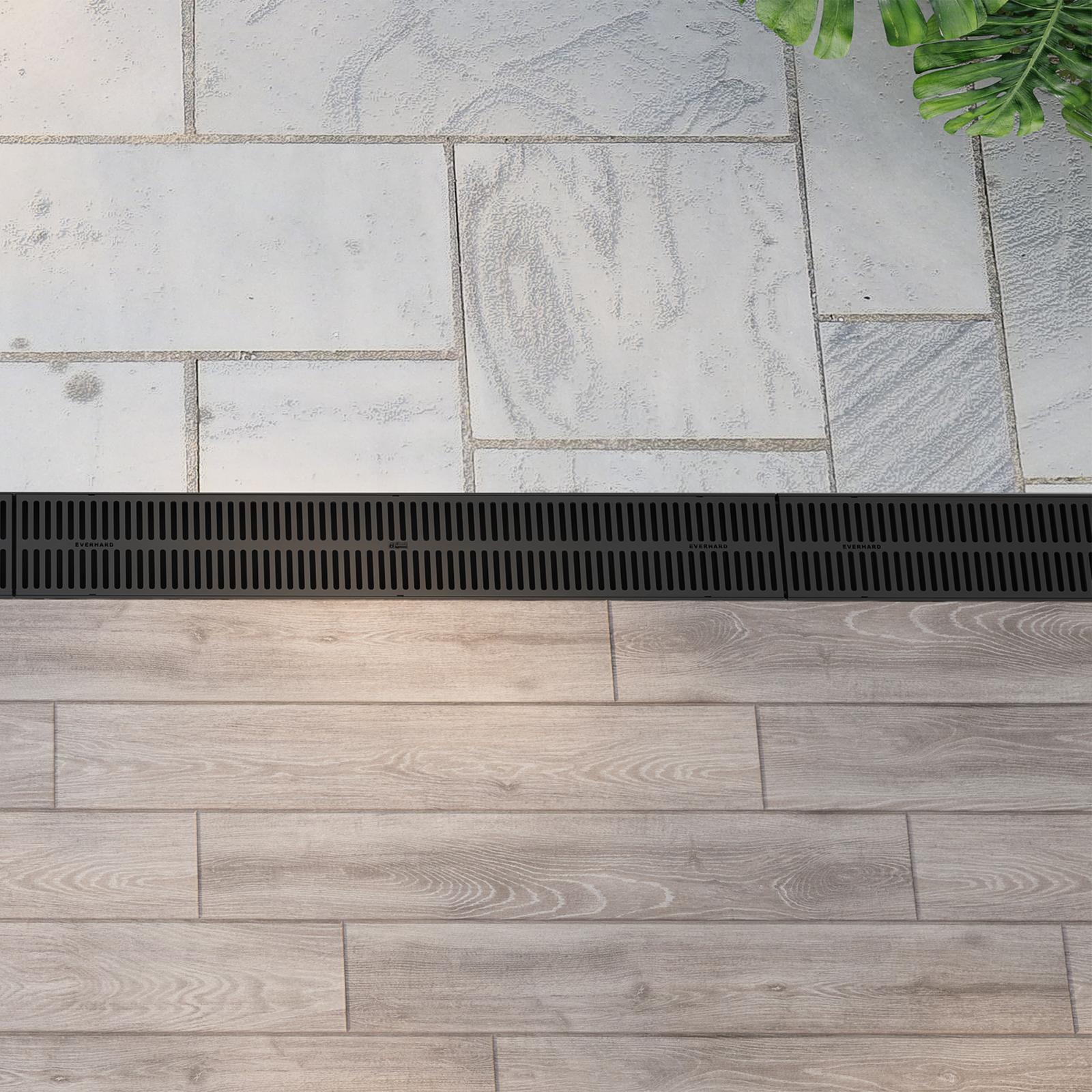 Everhard 3m EasyDRAIN Compact Polymer Grate And Channel - Bunnings ...