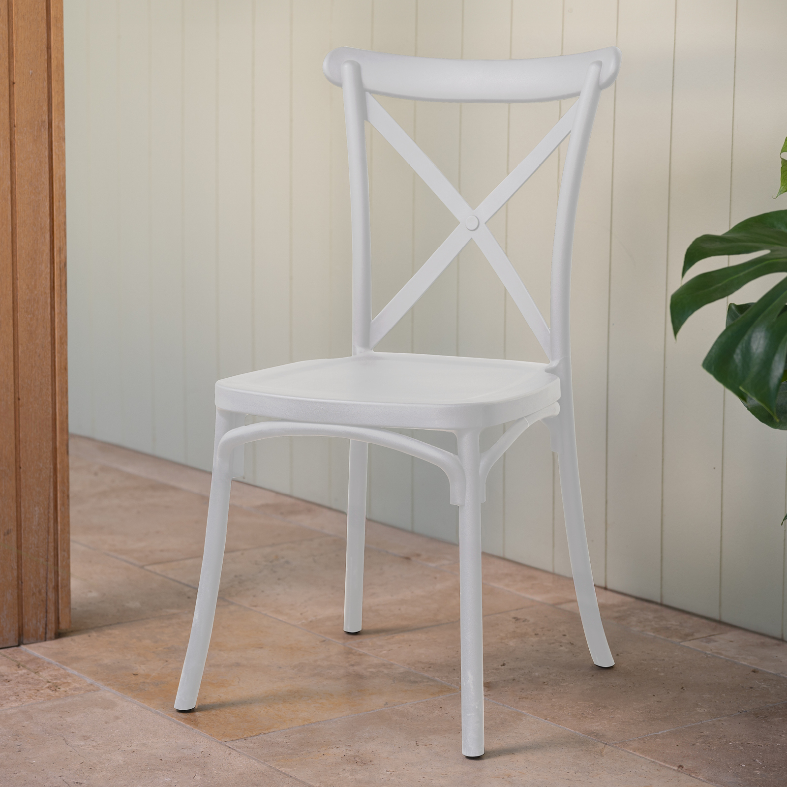 White outdoor chairs discount bunnings