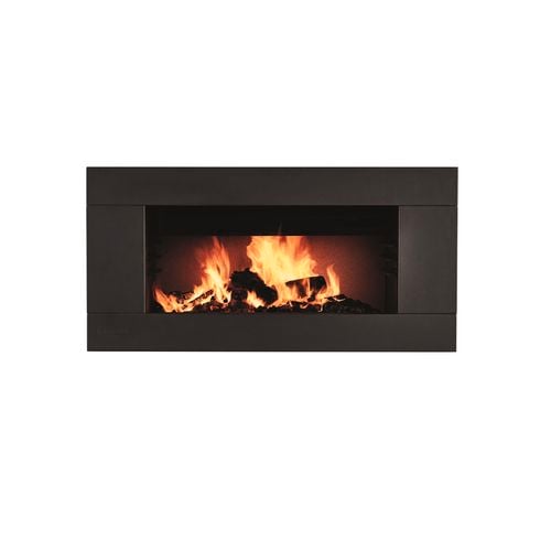 Scandia Fascia To Suit Avante Indoor Wood Heater - Corten Steel - Bunnings  Australia