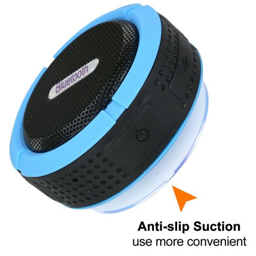 Waterproof Wireless Mini Car Bluetooth Shower Music Speaker Handsfree ...