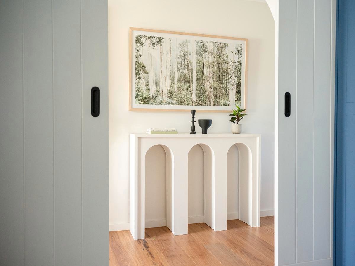 How To Build An Arch Console Table - Bunnings Australia