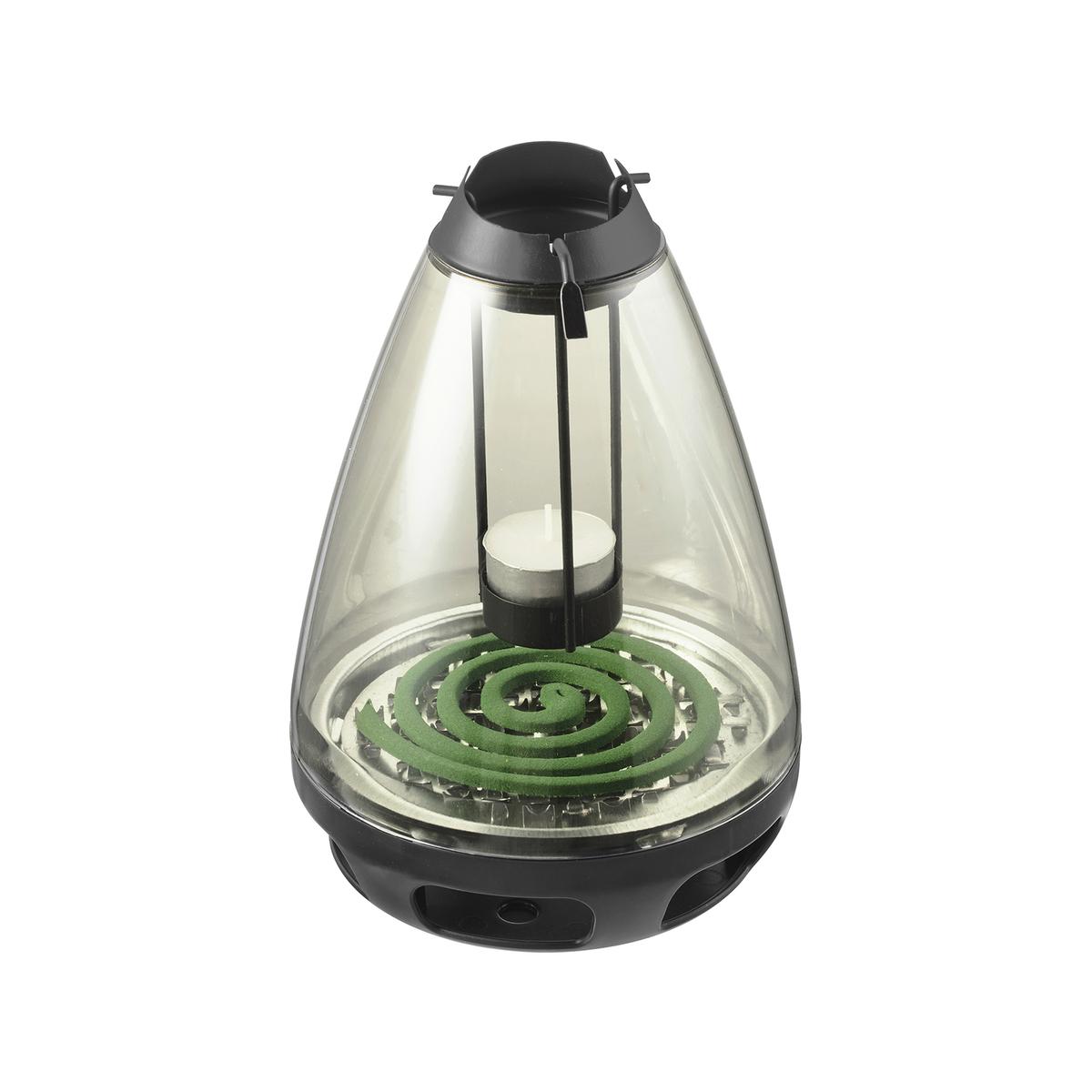 Bite Shield Table Top Mosquito Coil Diffuser W/2 Coils & Candle ...