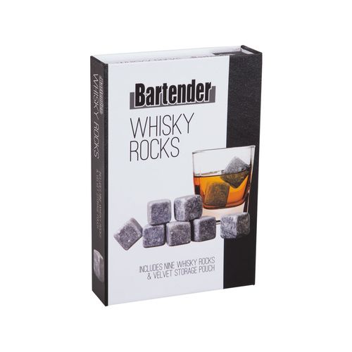 Bartender Whiskey Rocks with Bag Set of 9 - Bunnings Australia