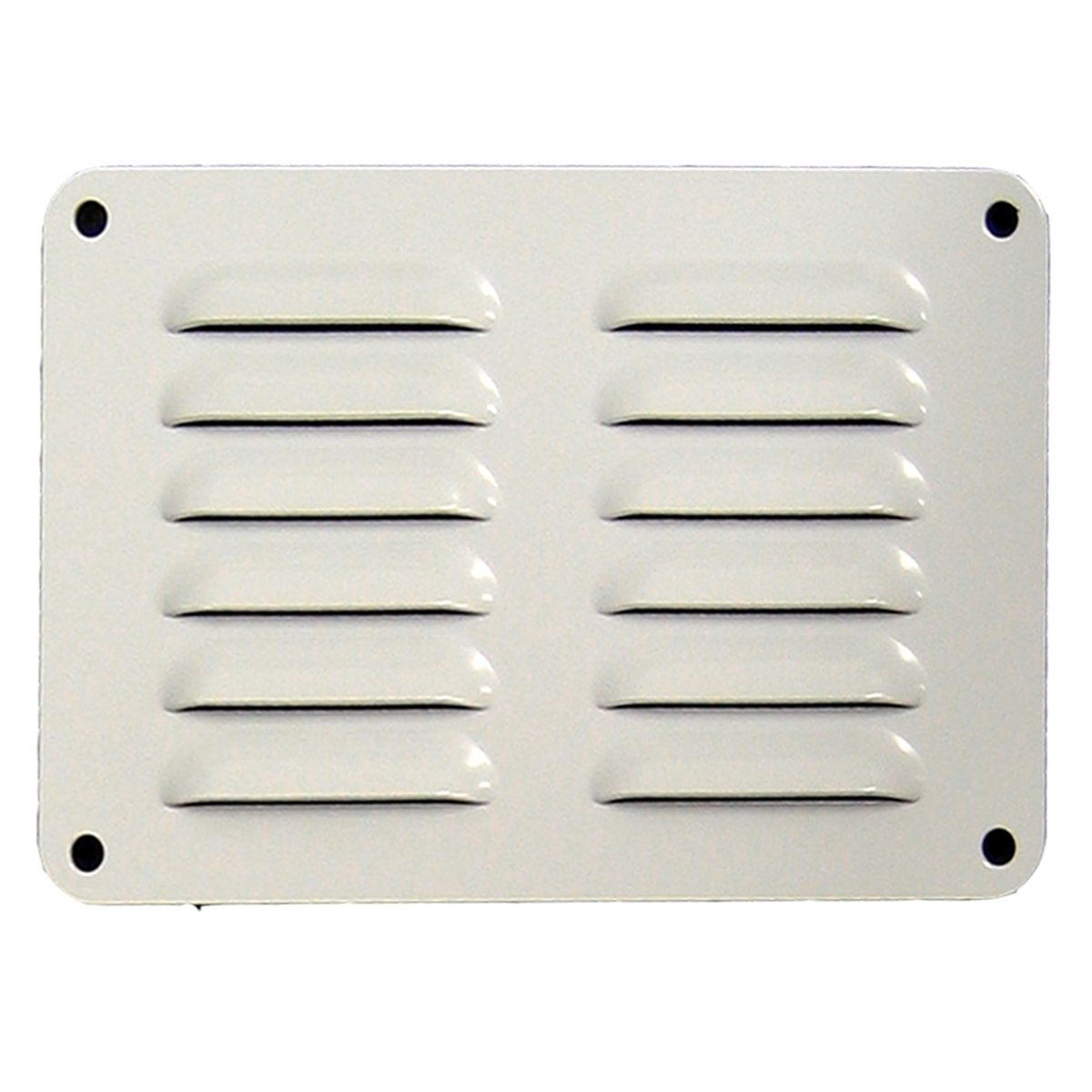 Haron 150 x 100mm White Aluminium Pressed Wall Vent - Bunnings Australia