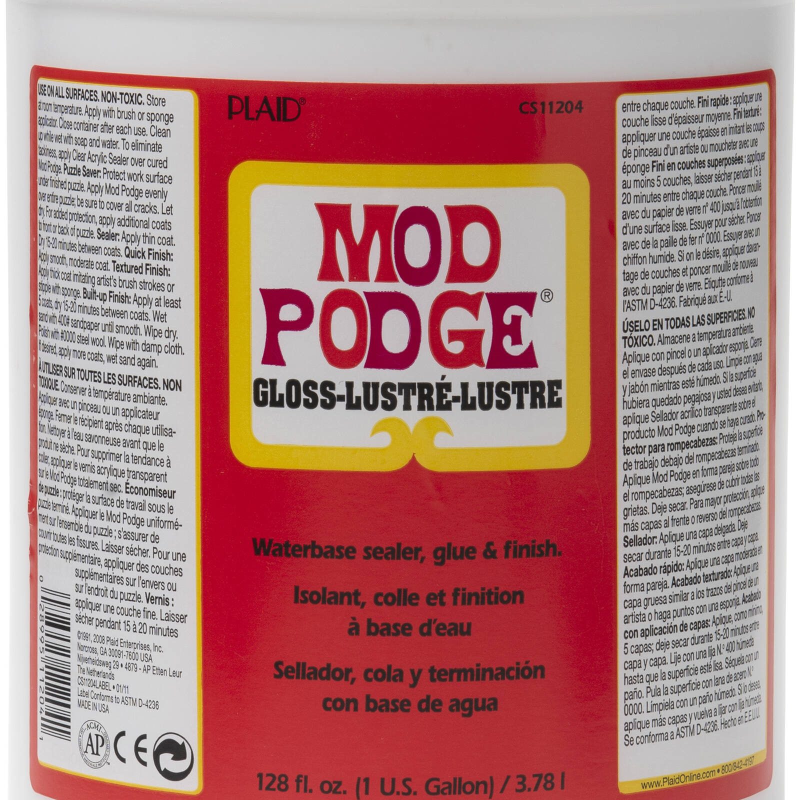 Plaid Mod Podge All In One Glue - 8oz Tubs - 14