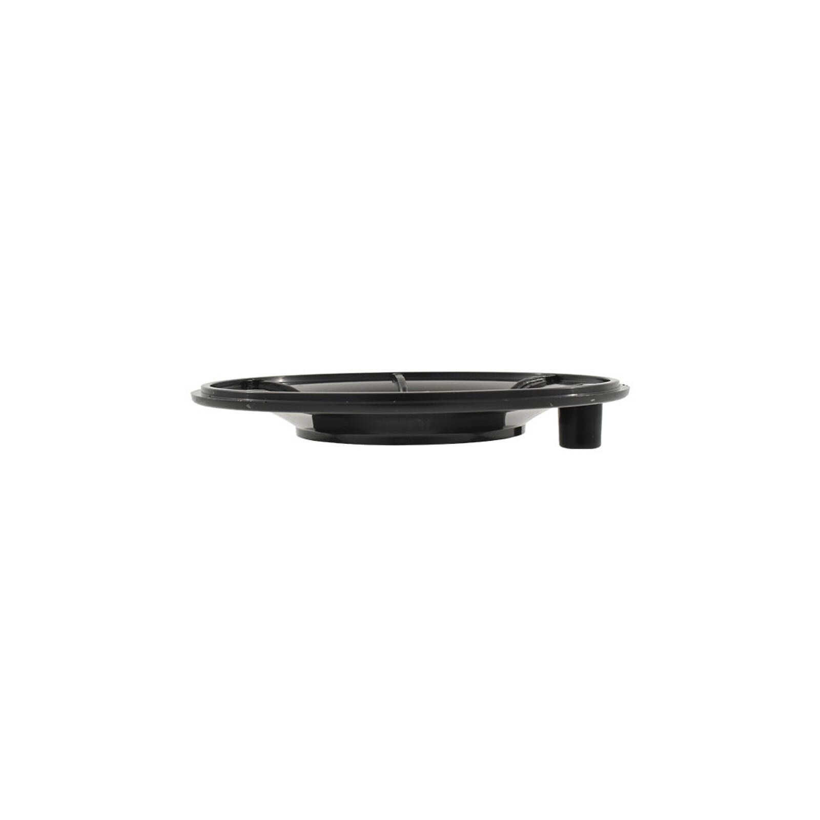 thumbnail image 2 of MotorChrome Two Barrel Air Cleaner Adapter - 3 1/16" Carb To 5 1/8" Air Cleaner (Black) 2 of 6