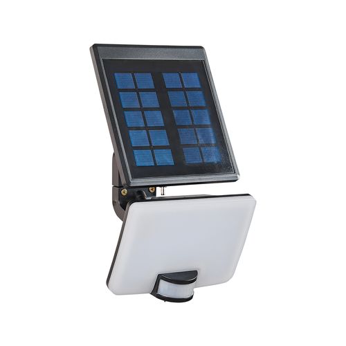 Brilliant Black Noah Solar Sensor Security Light - Bunnings Australia
