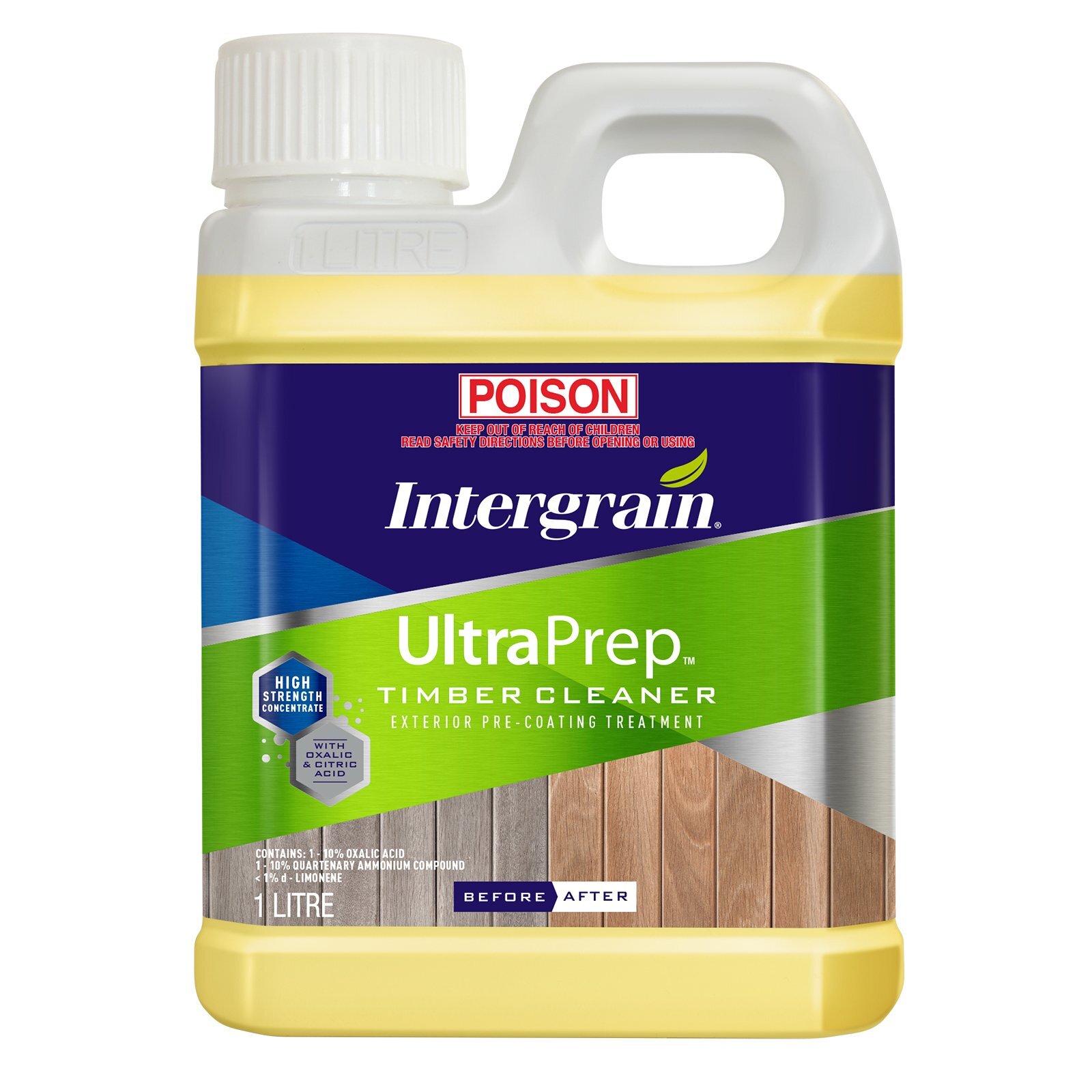 Intergrain 1L UltraPrep Timber Cleaner Bunnings Australia