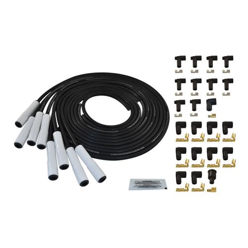 8.5mm Ceramic Boot Ignition Wires Leads w/Straight 180 Degree Plug ...