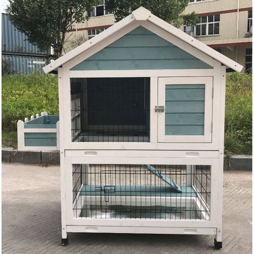 Flyline Garden Window Rabbit Hutch Cage House/Coop - Bunnings Australia