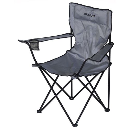 Marquee Grey Adventurer Camp Chair - Bunnings Australia
