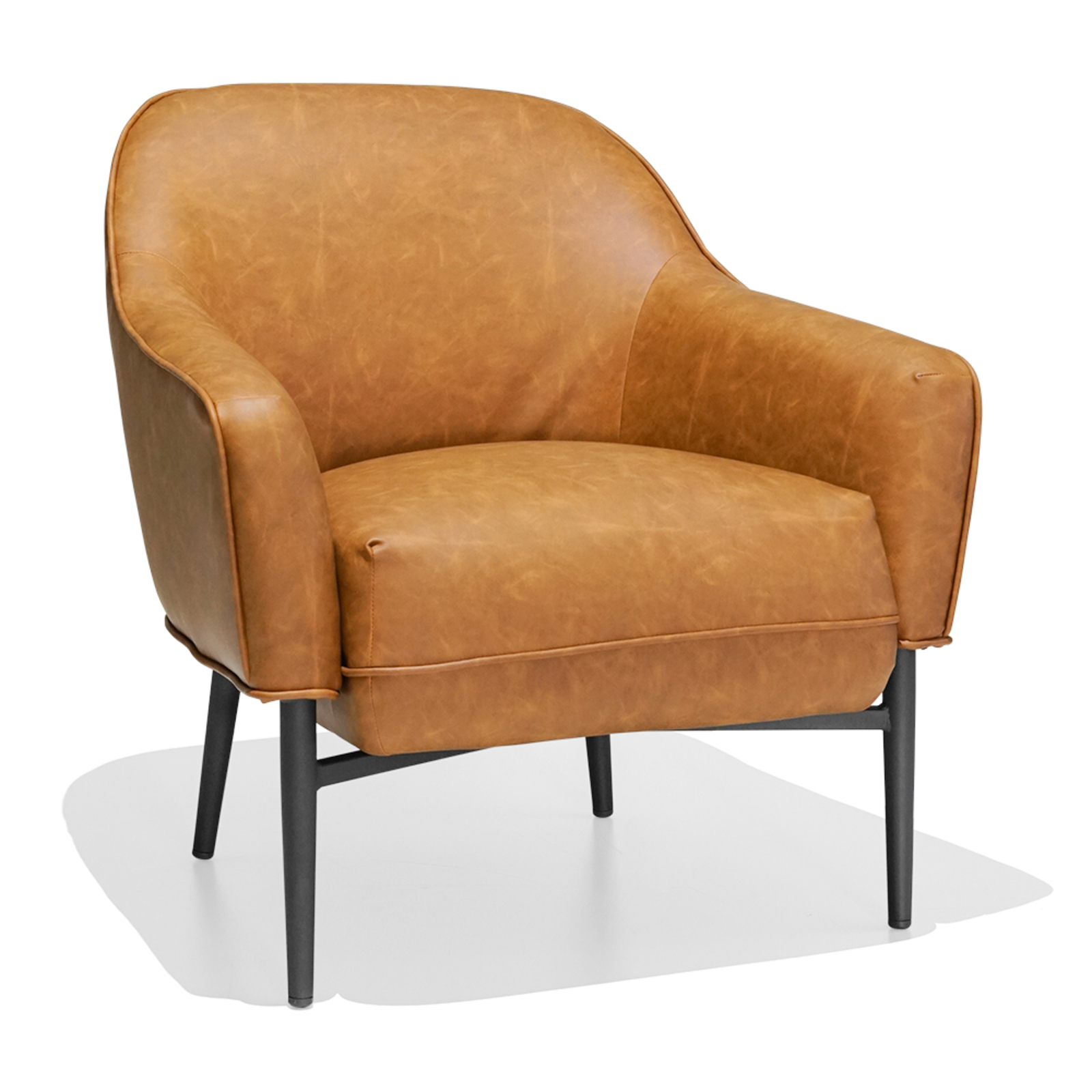 Manchester Vintage Tan Arm Chair - Bunnings Australia