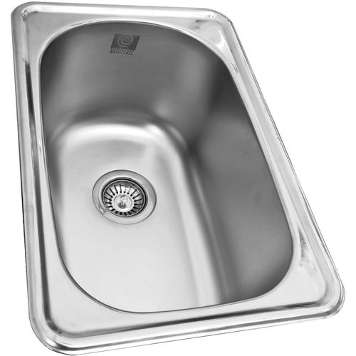 Milena 32L Stainless Steel Skinny Inset Laundry Trough - Bunnings Australia