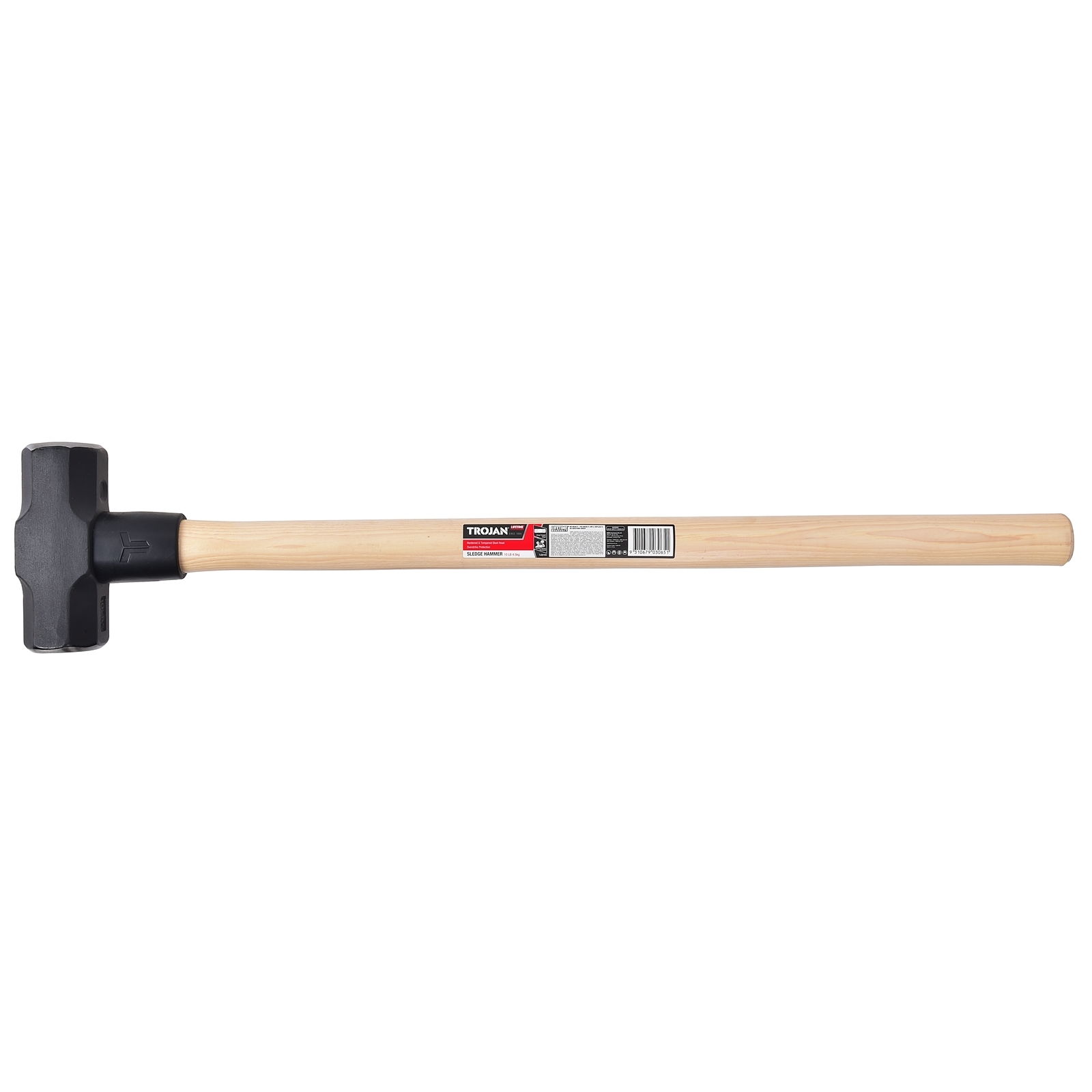 Trojan 10lb 4.5kg Timber Sledge Hammer - Bunnings Australia