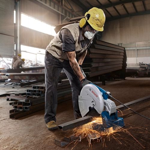 Bosch Blue 2400W 355mm Metal CutOff Saw Bunnings New Zealand