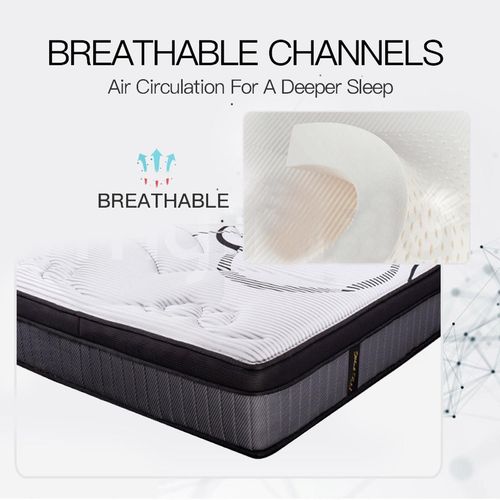 Kingston Slumber Mattress KING Size Bed Euro Top Pocket Spring Firm