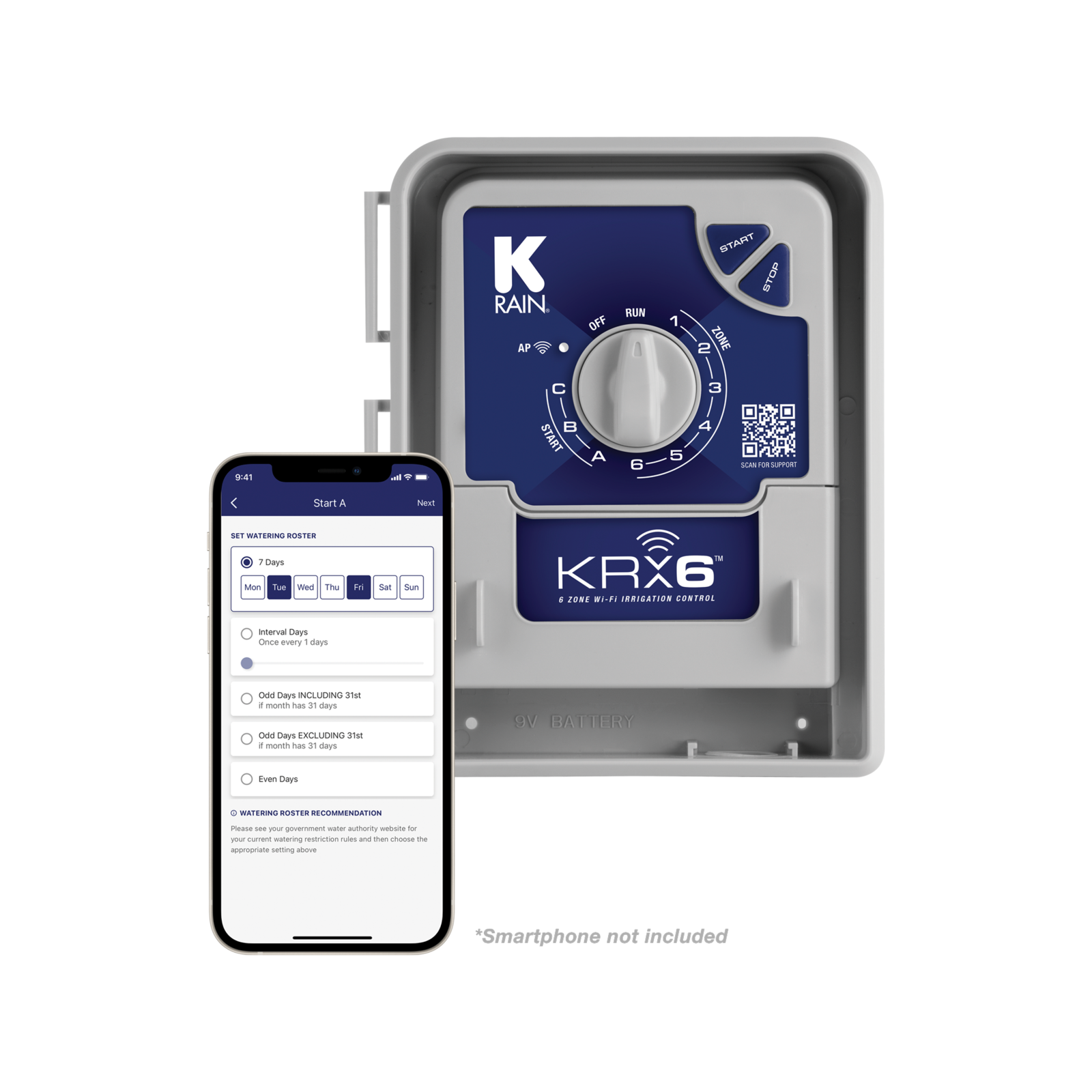 K-Rain Indoor Wi-Fi Irrigation Controller - Bunnings Australia